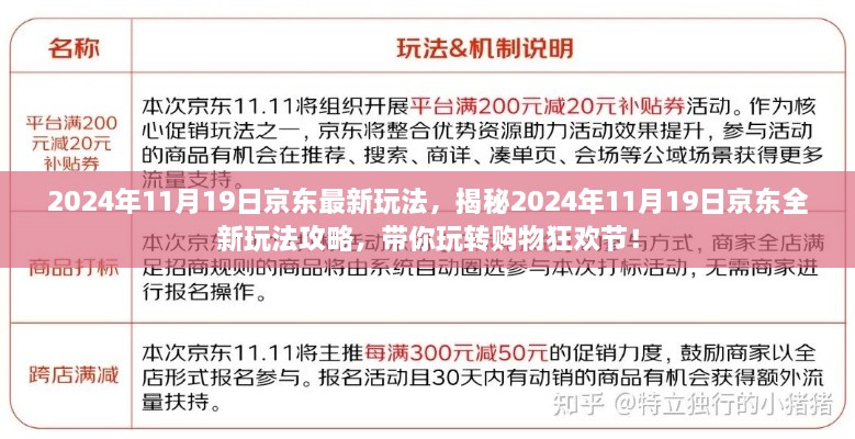 揭秘京东全新玩法，2024年11月19日购物狂欢节攻略带你飞！