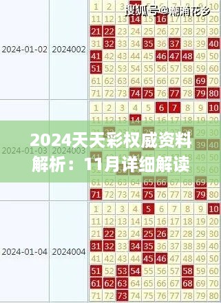 2024天天彩权威资料解析：11月详细解读_JKO5.15.66炼皮境