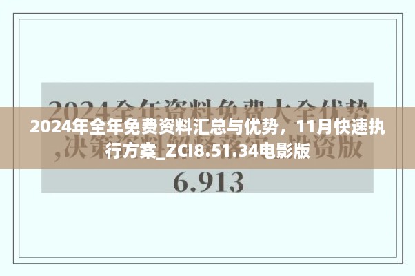 2024年全年免费资料汇总与优势，11月快速执行方案_ZCI8.51.34电影版