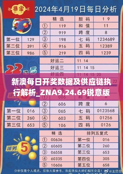 新澳每日开奖数据及供应链执行解析_ZNA9.24.69锐意版