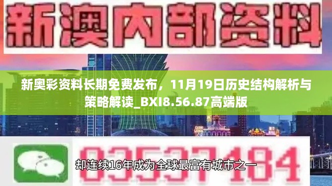 新奥彩资料长期免费发布，11月19日历史结构解析与策略解读_BXI8.56.87高端版