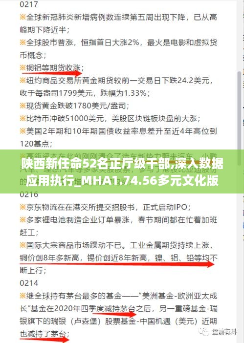 陕西新任命52名正厅级干部,深入数据应用执行_MHA1.74.56多元文化版