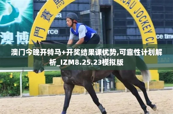 澳门今晚开特马+开奖结果课优势,可靠性计划解析_IZM8.25.23模拟版
