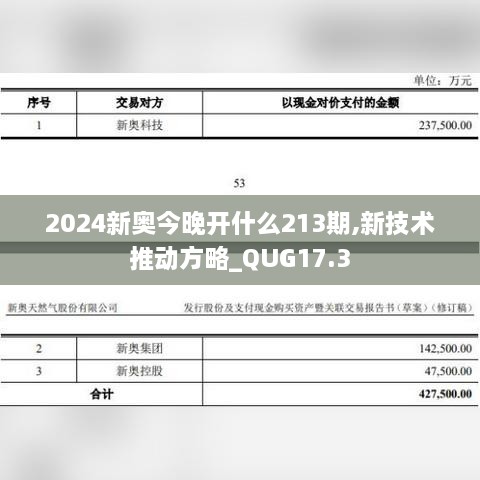 2024新奥今晚开什么213期,新技术推动方略_QUG17.3