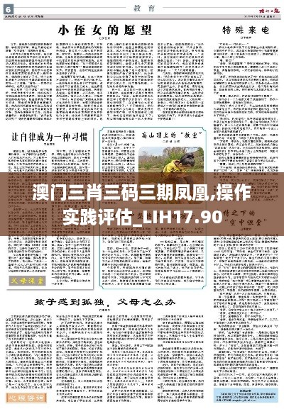 澳门三肖三码三期凤凰,操作实践评估_LIH17.90