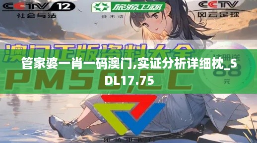 管家婆一肖一码澳门,实证分析详细枕_SDL17.75