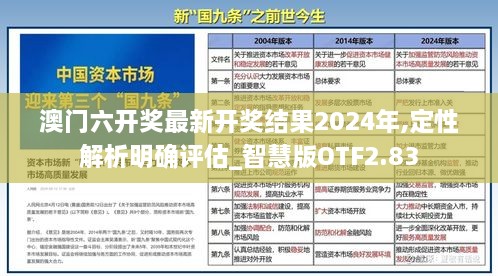 澳门六开奖最新开奖结果2024年,定性解析明确评估_智慧版OTF2.83