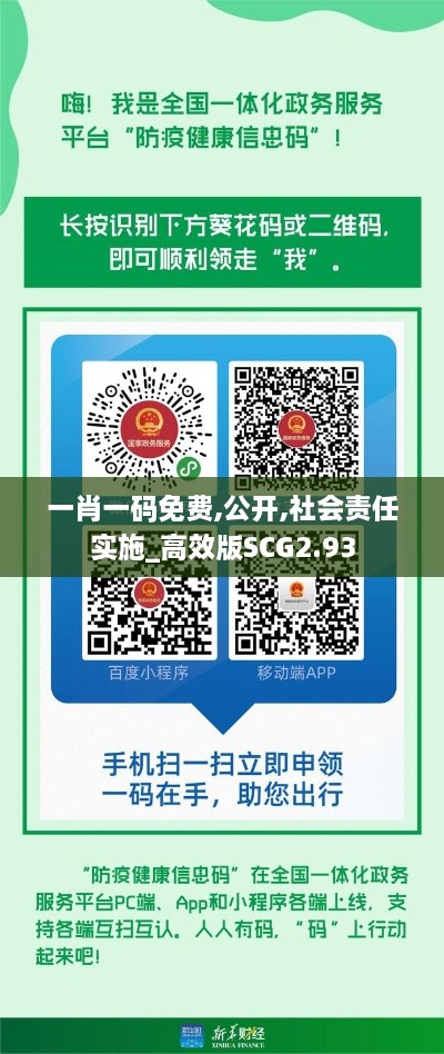 一肖一码免费,公开,社会责任实施_高效版SCG2.93