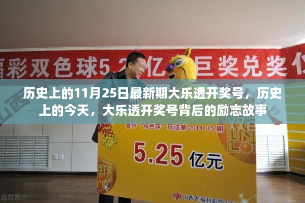 历史上的大乐透开奖日，揭秘励志故事与最新开奖号背后的秘密