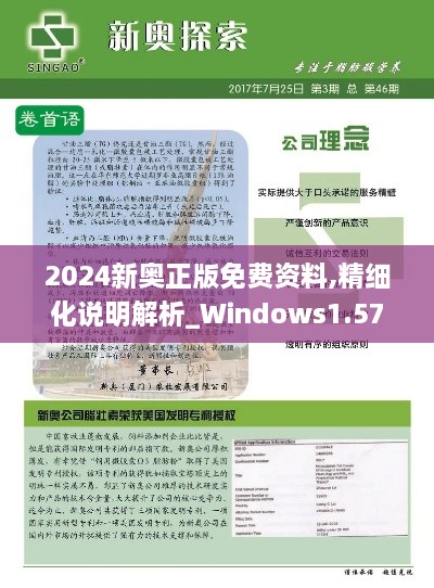 2024新奥正版免费资料,精细化说明解析_Windows1.577