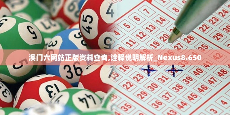 澳门六网站正版资料查询,诠释说明解析_Nexus8.650