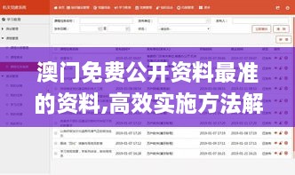 澳门免费公开资料最准的资料,高效实施方法解析_创新版4.168