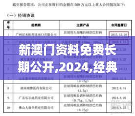 新澳门资料免费长期公开,2024,经典解析说明_精简版9.876