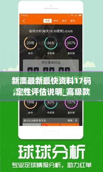 新澳最新最快资料17码,定性评估说明_高级款4.587