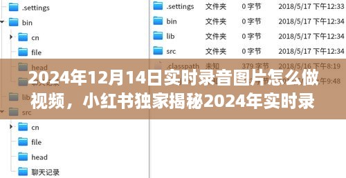 小红书独家揭秘，录音图片变身精彩视频的制作技巧，带你掌握制作技巧！
