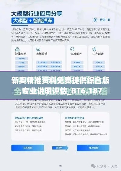 新奥精准资料免费提供综合版,专业说明评估_BT6.187